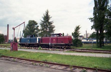 07.07.1990 im Bw Rosenheim