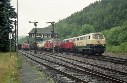 05.07.1996 im Bf Brügge