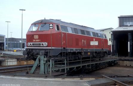 16.07.1982 im Bw Regensburg