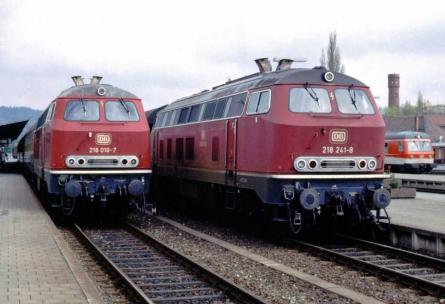 April 1989 im Bahnhof Bayreuth