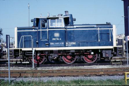 14.10.1984 im Bw Rosenheim