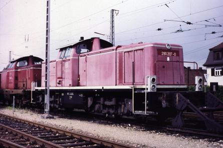 05.08.1987 im Bw Ingolstadt