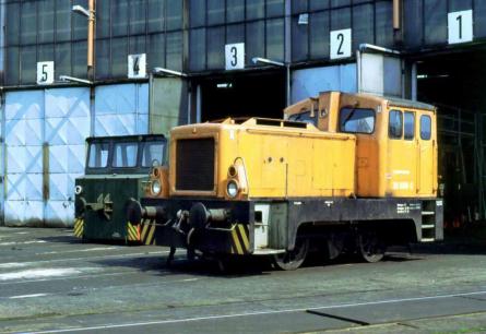 Mai 1992 Saalfelder Lokschuppe