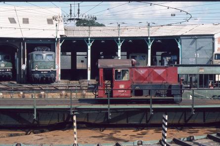 21.08.1981 im Bw Bebra