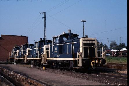 06.07.1991 im Bw Offenburg