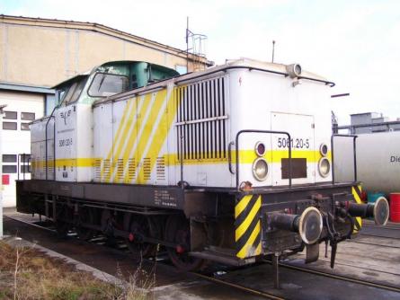 24.11.2007 am Zementwerk Karsdorf