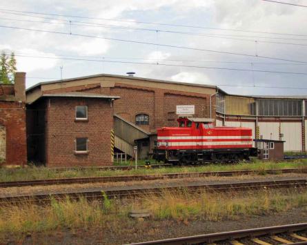 08.08.2010 vor dem ehem. Bw Gotha