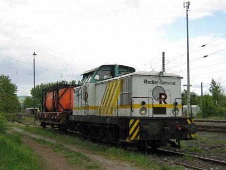 04.05.2009 im Bahnhof Eschwege West