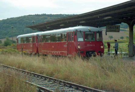 07.09.2008 im Bf Laucha (Unstrut)