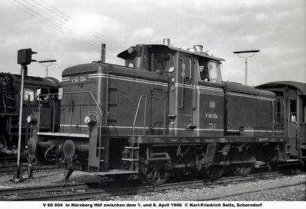 April 1966 in Nürnberg Hbf