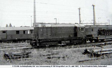 31.07.1967 in Halle (Saale) Hbf