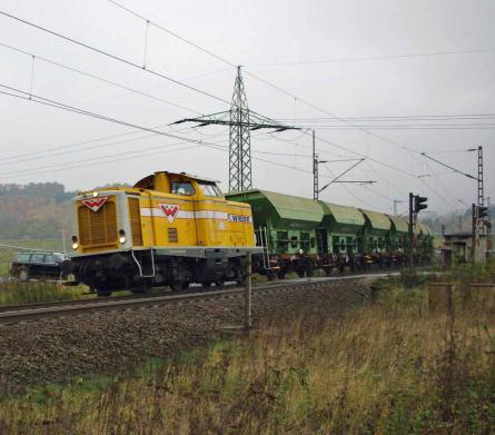 30.10.2009 zwischen Eichenberg und Friedland (HAN)