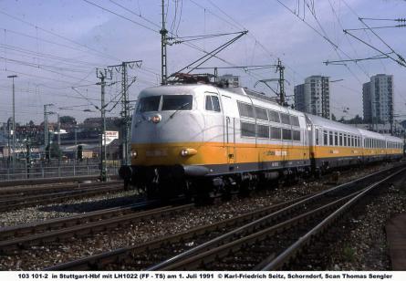 01.07.1991 in Stuttgart Hbf