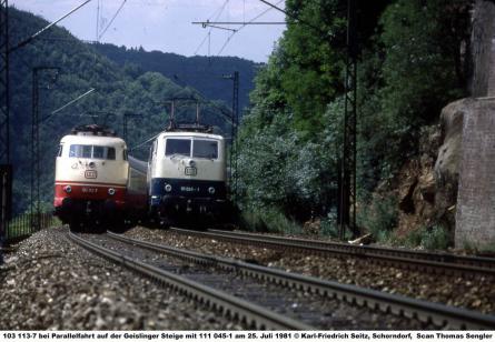 25.07.1981 auf der Geislinger Steige