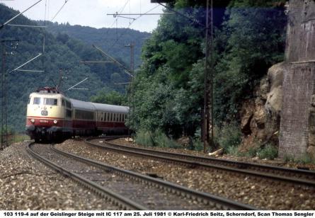 25.07.1981 auf der Geislinger Steige