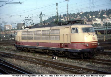 19.06.1990 in Stuttgart Hbf