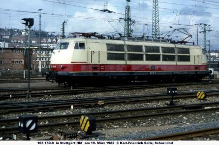 19.03.1982 in Stuttgart Hbf