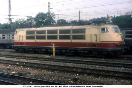 29.07.1980 in Stuttgart Hbf