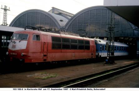 17.09.1997 in Karlsruhe Hbf