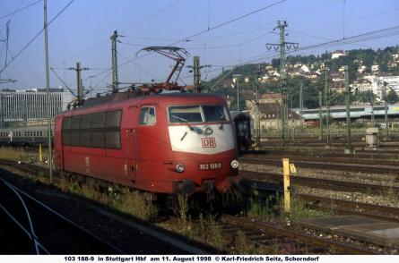 11.08.1998 in Stuttgart Hbf