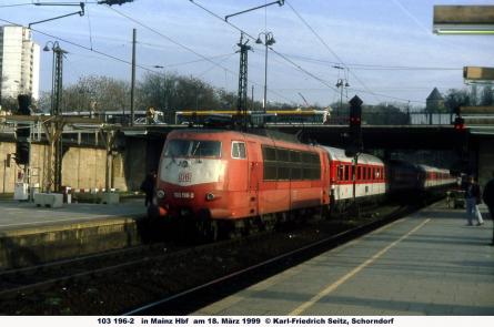 18.03.1999 in Mainz Hbf