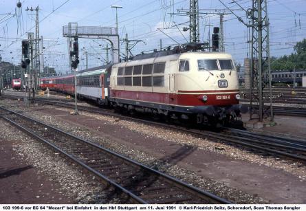 11.06.1991 in Stuttgart Hbf
