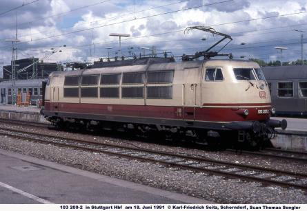 18.06.1991 in Stuttgart Hbf