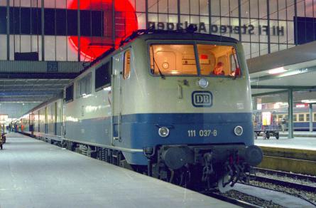 September 1985 in München Hbf
