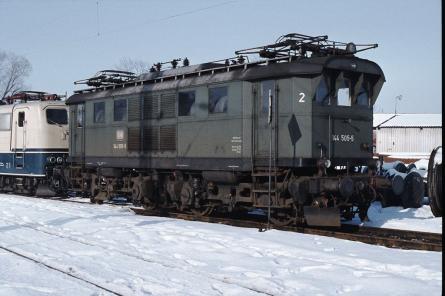 31.01.1981 im Bw Freilassing