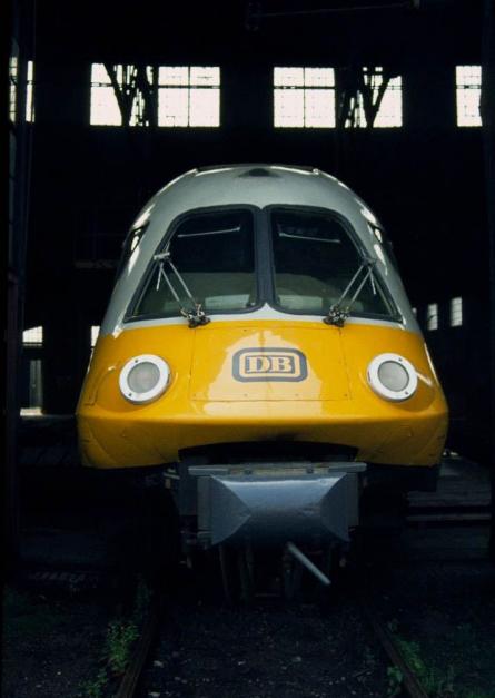 Juli 1984 im Bw Düsseldorf Abstellbahnhof