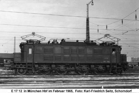 Februar 1965 in München Hbf