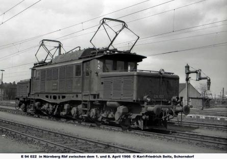 April 1966 in Nürnberg Rbf