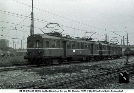12.10.1971 im Bw München Ost