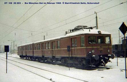 Februar 1965 im Bw München Ost