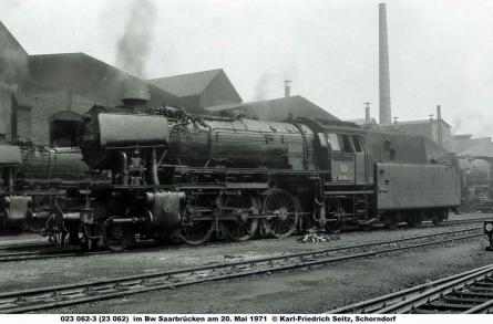 20.05.1971 im Bw Saarbrücken