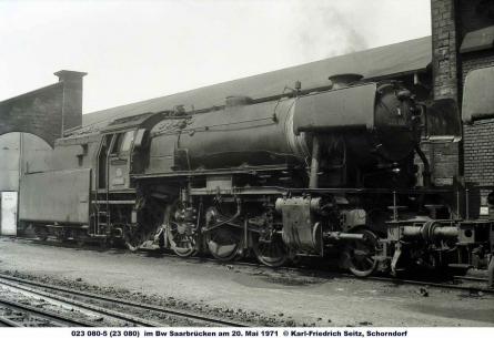 20.05.1971 im Bw Saarbrücken