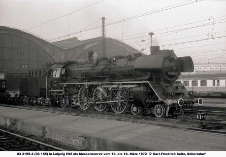 März 1972 in Leipig Hbf