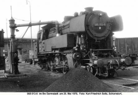 25.05.1970 im Bw Darmstadt