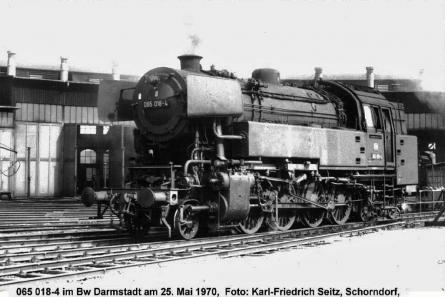 25.05.1970 im Bw Darmstadt