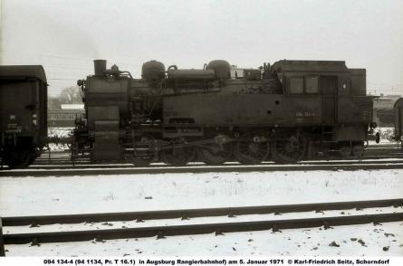 05.01.1971 in Augsburg Rangierbahnhof