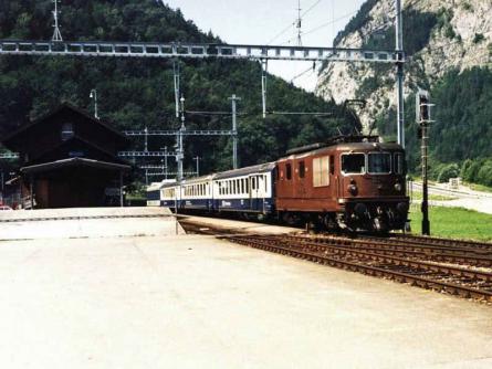22.07.1995 Bahnhof Wimmis