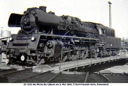 03.05.1966 im Bw Lübeck