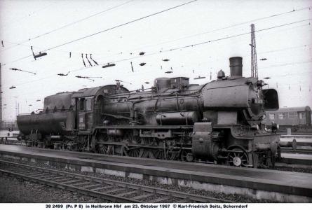 23.10.1967 in Heilbronn Hbf 