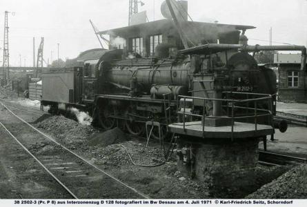 04.07.1971 im Bw Dessau