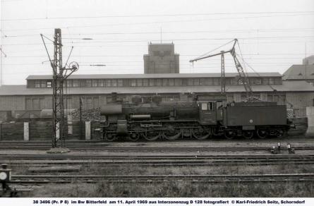 11.04.1969 im Bw Bitterfeld