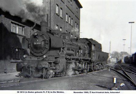 November 1965 im Bw Weiden