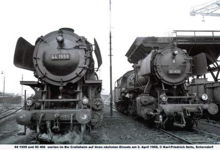 02.04.1968 im Bw Crailsheim