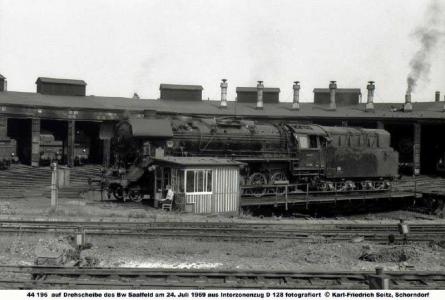 24.07.1969 im Bw Saalfeld