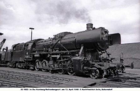 13.04.1968 im Bw Hamburg-Rothenburgsort
