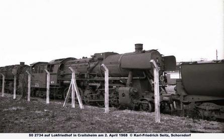 02.04.1968 in Crailsheim auf Lokfriedhof